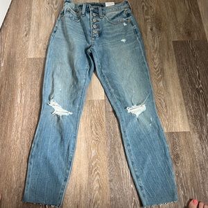 Lucky Brand High Rise Crop Jean